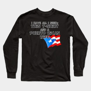 Puerto Rican Long Sleeve T-Shirt